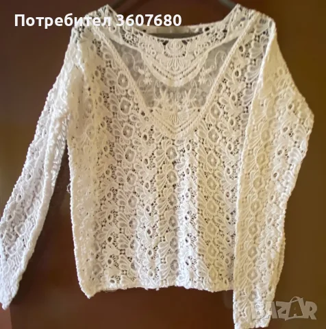 Дамски бели блузи, снимка 3 - Ризи - 56213874