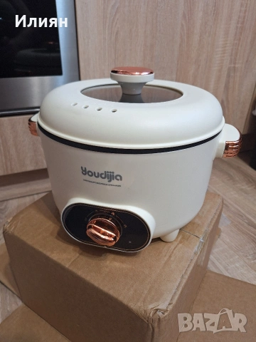 Електрическа тенджера / мини котлон Youdjija 800W – нова