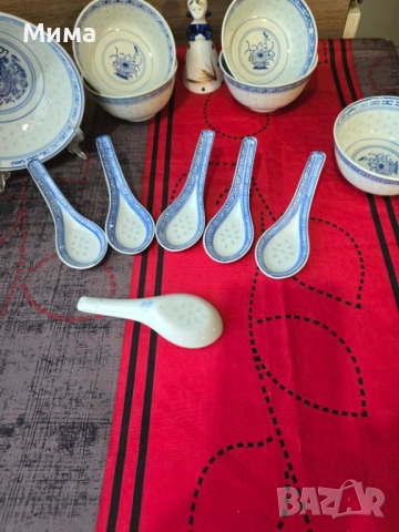 Китайски порцеланов сервиз, снимка 3 - Сервизи - 51782056