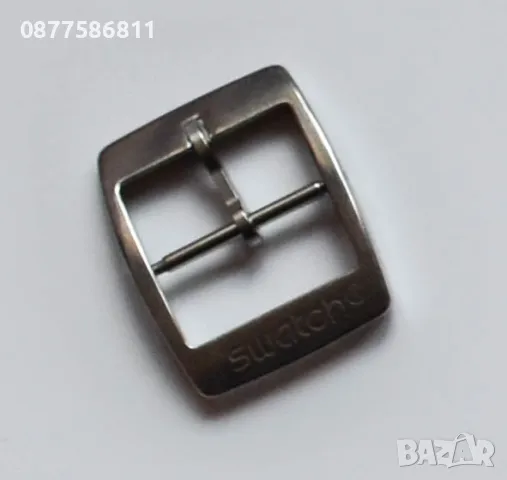 ОРИГИНАЛНА КАТАРАМА ЗА ЧАСОВНИК SWATCH ТОКА БЪКЕЛ ЧАСОВНИЦИ СТЪКЛО БАТЕРИЯ ПАТЕНТИ, снимка 5 - Каишки за часовници - 50261119