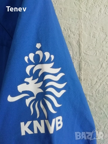 Холандия оригинално яке футболно горнище спортно XL Nike Holland Netherlands мъжко синьо, снимка 5 - Спортни дрехи, екипи - 51819270