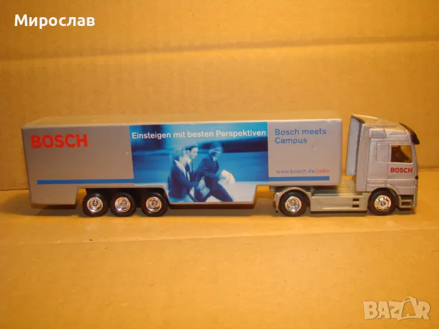 GRELL H0 1/87 MERCEDES ACTROS КАМИОН TIR МОДЕЛ КОЛИЧКА, снимка 4 - Колекции - 48456652