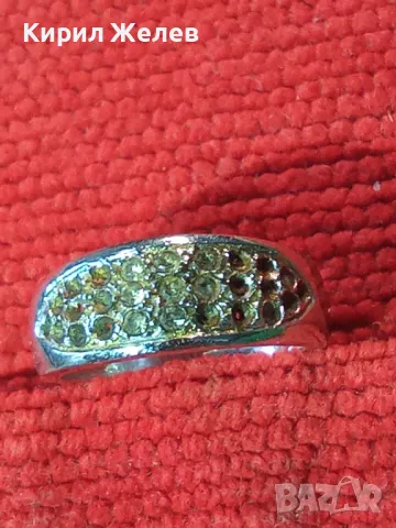 СТИЛЕН СТАР ПРЪСТЕН от БЛАГОРОДНА СТОМАНА с БЯЛА ПОЗЛАТА и ПЕЧАТ 835 НЯКОИ ЦИРКОНЧЕТА ЛИПСВАТ! 48266, снимка 12 - Пръстени - 49704318