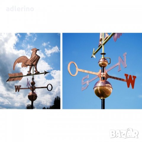 Петел-ветропоказател, градински ветропоказател, покривен ветропоказател, снимка 3 - Други - 35738033