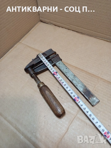 Стара Немска Дърводелска Стяга. НОМЕР 1650., снимка 10 - Антикварни и старинни предмети - 53750173