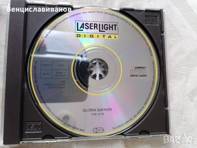 GLORIA GAYNOR - THE HITS / ОРИГИНАЛЕН сборен диск , снимка 4 - CD дискове - 41209395