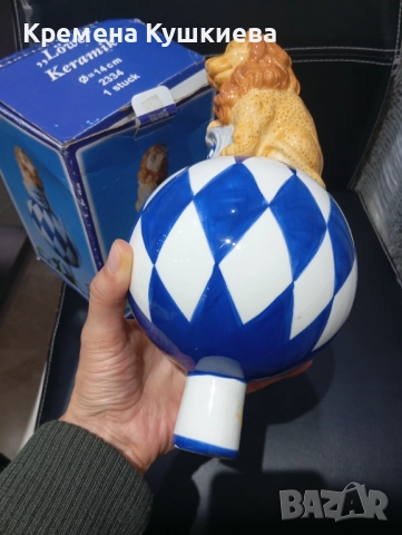 Лъв стар керамичен градинска украса , снимка 10 - Градински мебели, декорация  - 52447043