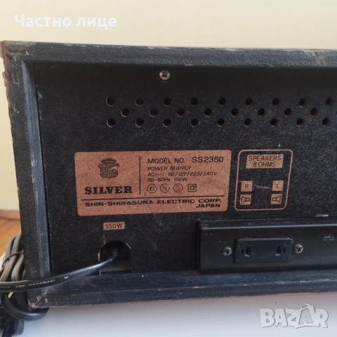 Silver Japan, снимка 7 - Ресийвъри, усилватели, смесителни пултове - 53389454