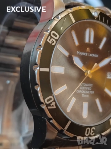 Швейцарски часовник Maurice Lacroix  Chronometer limited  Договаряне!, снимка 4 - Мъжки - 45953862