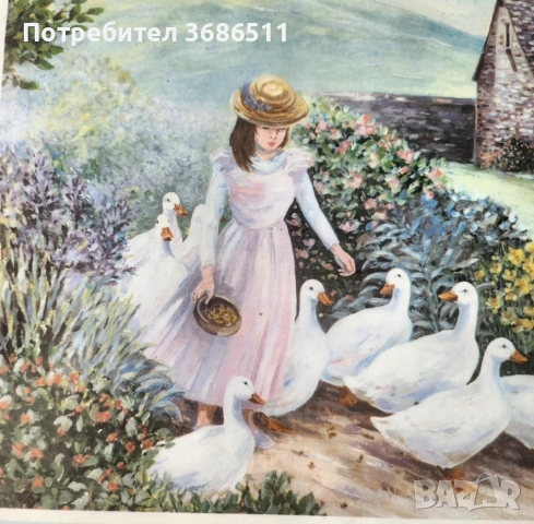 Принт в дървена рамка, снимка 2 - Картини - 52788328