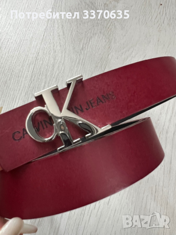 Оригинален дамски колан Calvin Klein Jeans, снимка 4 - Чанти - 44693979