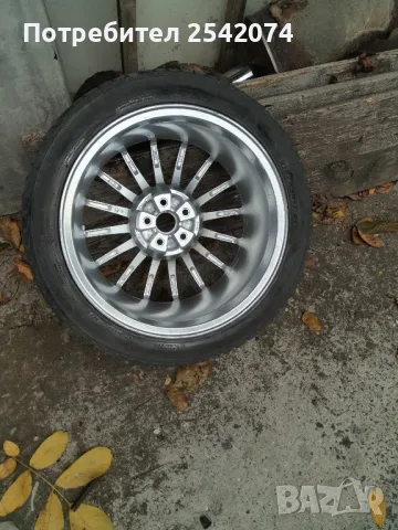 Оригинални джанти Алфа Ромео 5х98 17", снимка 4 - Гуми и джанти - 48474215