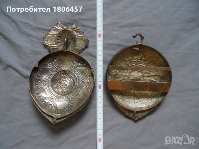 сребърни пафти, снимка 4 - Антикварни и старинни предмети - 41565801