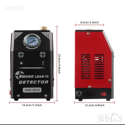 Машина за дим | Автомобилен тестер за откриване на утечки с пушек , снимка 2 - Аксесоари и консумативи - 52901752