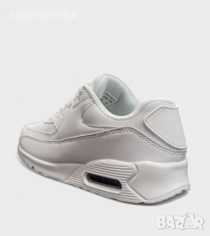 Мъжки маратонки с подметка с въздушна камера в бял цвят модел: М9140-2 white , снимка 3 - Маратонки - 53709474
