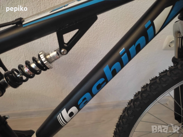 Продавам колела внос от Германия  юношески мтв велосипед BACHINI SPEED 24 цола, снимка 12 - Велосипеди - 52456173