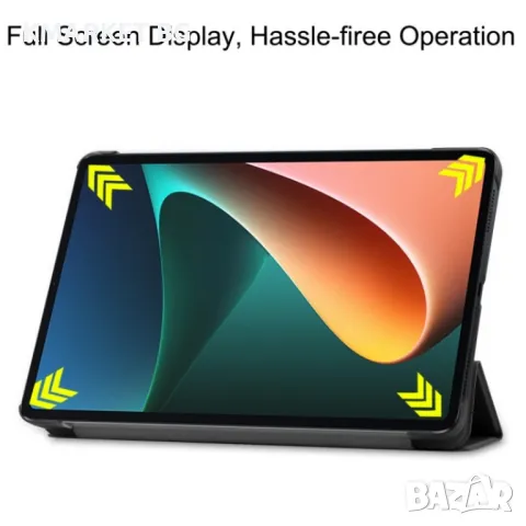 Xiaomi Pad 5 Кожен Калъф и Протектор, снимка 12 - Калъфи, кейсове - 48716750