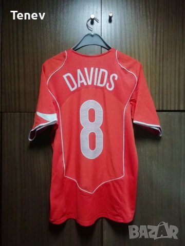 Holland Davids Nike T90 Total 90 оригинална футболна тениска фланелка Холандия Нидерландия Давидс 