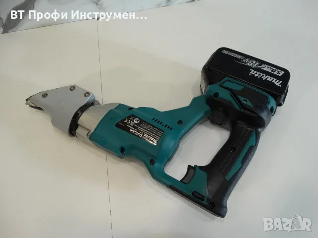 Makita DJS 200 - Акумулаторна ножица за ламарина, снимка 5 - Други инструменти - 55957210