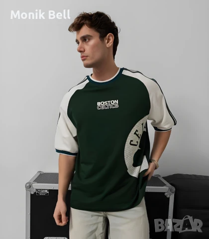 Мъжки Тениски - Boston Celtics Oversize - Всички размери!, снимка 1