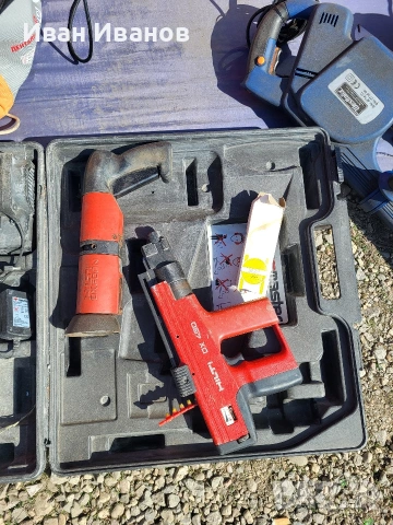 пистолет Hilti 