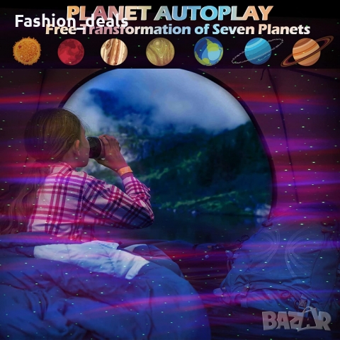 Нов 2 в 1 Прожектор за детска стая и USB Музикална колона за Атмосфера, снимка 5 - Други - 36062728