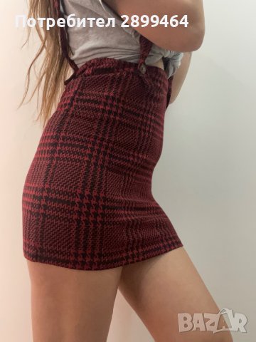 Модерна пола с тиранти, снимка 1 - Поли - 40680501