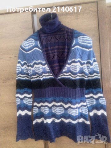 Ажурен пуловер s.Oliver,N:M/L, снимка 1 - Блузи с дълъг ръкав и пуловери - 39791907
