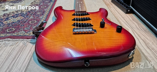 Fender Mexico Showmaster FMT Cherry Sunburst Special Edition 2005 електрическа китара, снимка 4 - Китари - 53780970