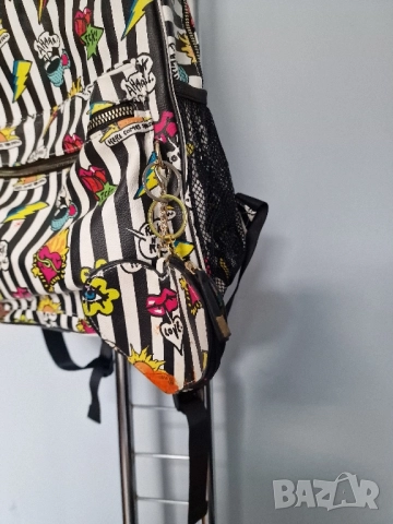 Страхотна дамска раница BETSY JOHNSON , голям размер, снимка 13 - Раници - 52349041