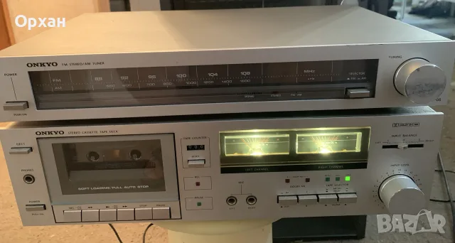 Продавам ролков/касетен дек Onkyo TA-2015 и тунер Onkyo T-05.