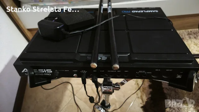 Alesis samplepad Pro електронни барабани перкусии , снимка 6 - Ударни инструменти - 55748674