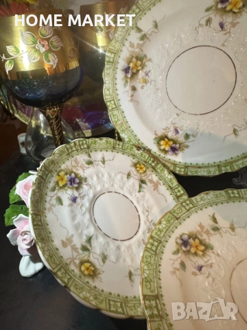 William Lowe Longton England  Circa 1874 - троен сет, мисля уникален и  с невероятна красота, снимка 9 - Антикварни и старинни предмети - 52967335