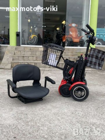 Електрическа четириколка 750W сгъваема директен внос MaxMotors модел 2023 година, снимка 12 - Инвалидни скутери - 41322409