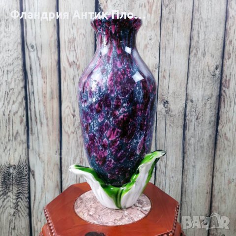 Голяма ваза "Горско цвете", снимка 2 - Вази - 41264340