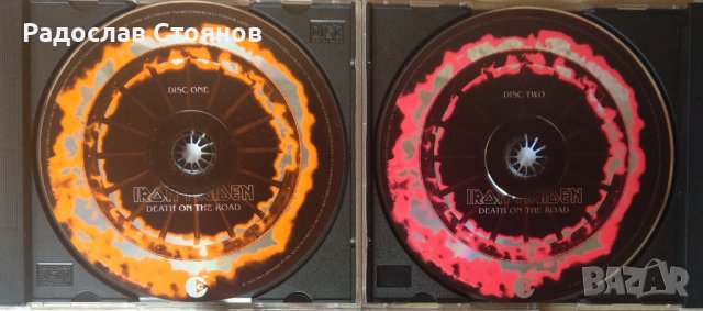 Оригинален IRON MAIDEN - Death On The Road 2003
