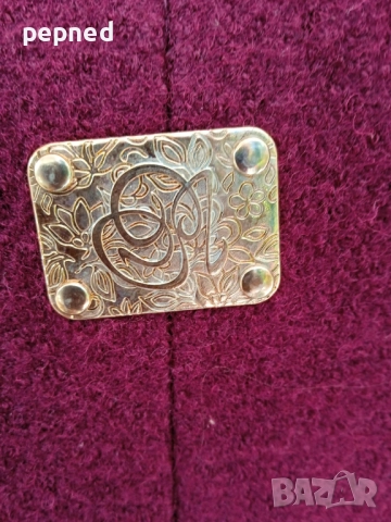 Елегантно палто р.Л, снимка 5 - Палта, манта - 52231592