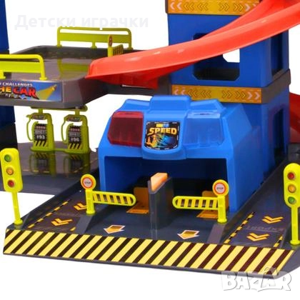 Паркинг гараж със 7 етажа с асансьор, със звук и осветление , снимка 8 - Коли, камиони, мотори, писти - 52827786