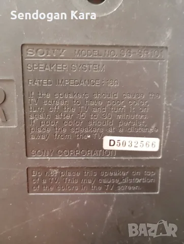 Сателитни тонколони Sony, черен корпус, снимка 6 - Тонколони - 34829205