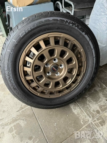 Оригинални Джанти BORBET 18 ки 5x118 С гуми CONTiNENTAL CROSS CONTACT 255 / 55 R 18 (чисто нови) , снимка 7 - Гуми и джанти - 52527698