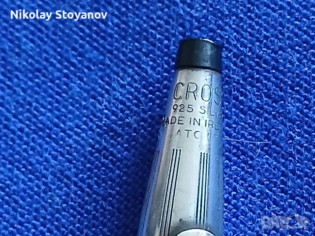 Сребърен молив CROSS, снимка 5 - Колекции - 52203793