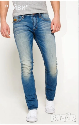 SuperDry мъжки оригинални дънки , снимка 3 - Дънки - 53305390