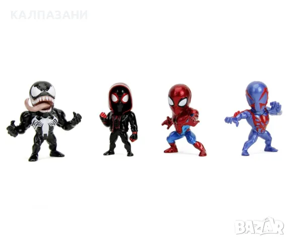Марвел комплект от 4 метални фигурки герои Jada, 6 см Simba Toys 253222015, снимка 2 - Фигурки - 49005074