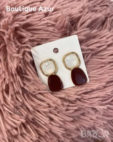 Обеци LFS Eternal Elegance Red , снимка 2 - Обеци - 50328398