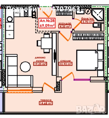 Двустаен - Меден Рудник