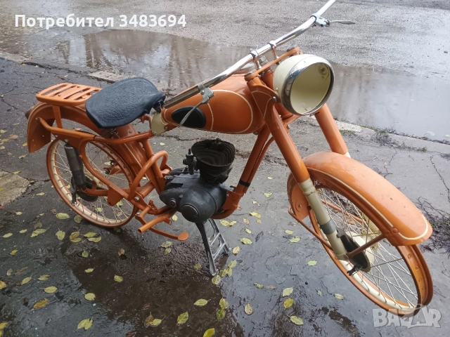 Ретро мотоциклет Киевка, снимка 6 - Колекции - 53601612