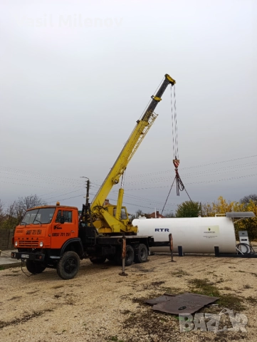 Кран, Услуги с автокран и камион с кран, снимка 3 - Транспортни услуги - 52839841
