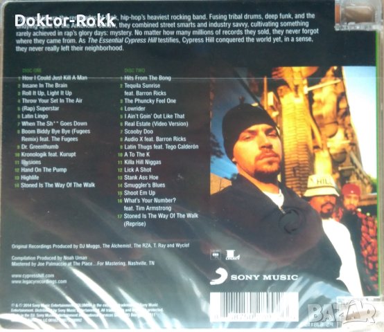 Cypress Hill - The Essential Cypress Hill [2014] 2 - CD, снимка 2 - CD дискове - 41554839