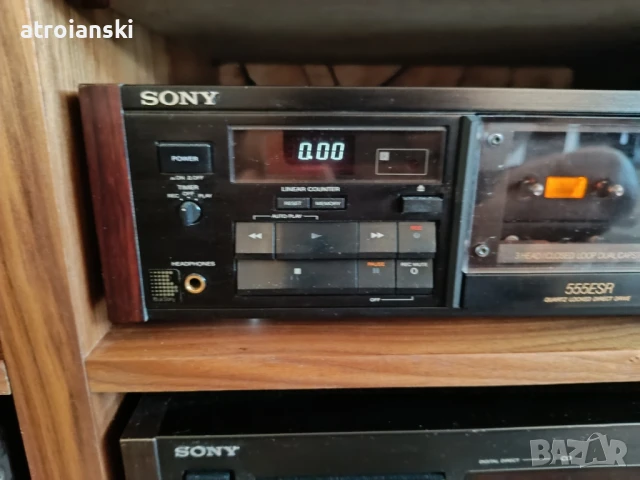 Касетен дек SONY TC-K555ESR
, снимка 4 - Декове - 50785511