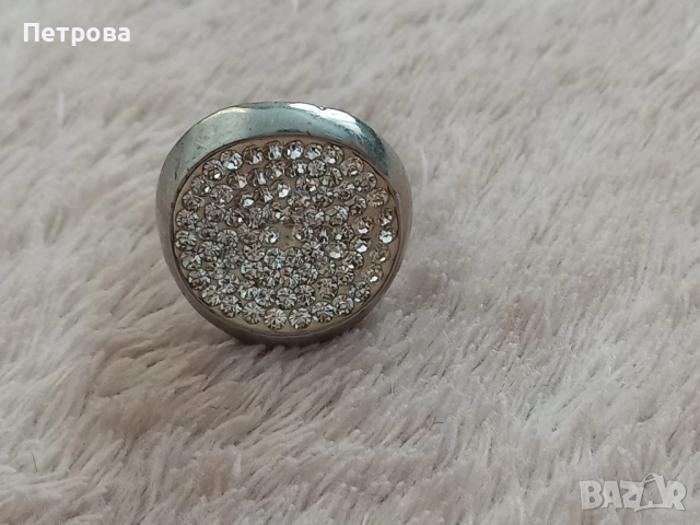 Пръстен с камъни Сваровски 